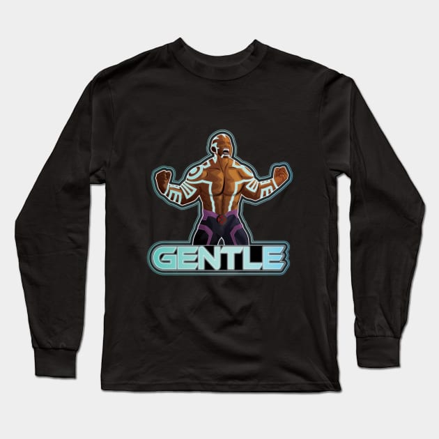 Be Gentle Long Sleeve T-Shirt by carcrashcarlos